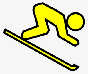 Skier Clip Art At Clipart - Cartoon Skier