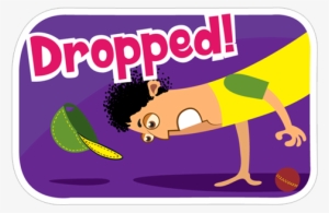 Dropped Drop - Cartoon