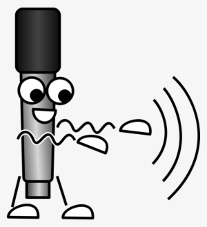 Microphone Sound Acoustic Wave Comics - Funny Sound Waves