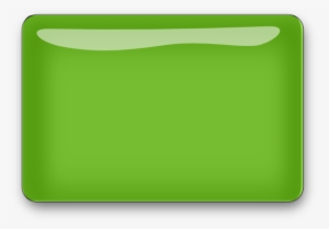 Green Rectangle Glossy Button Svg Clip Arts 600 X 418