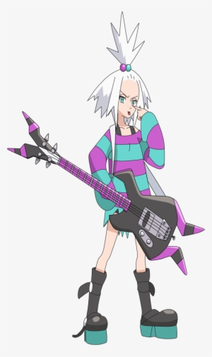 Roxie Bw Anime 2 - Roxie Pokemon Png