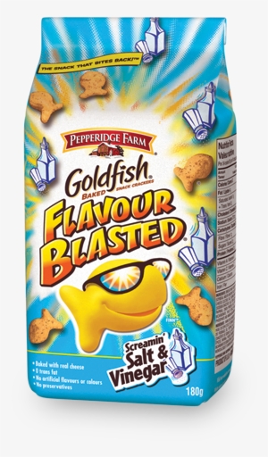 Pepperidge Farm Goldfish, Dorm Food, Junk Food, Goldfish - Goldfish Crackers Salt And Vinegar