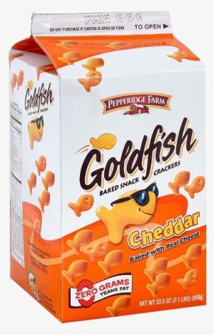 Sn014 - Pepperidge Farm Goldfish Baked Snack Crackers, Cheddar