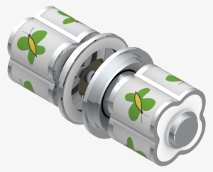 Capucine Green Butterfly Platinum Decor - Video Camera