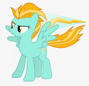 Female, Lightning Dust, Pegasus, Pony, Safe, Simple - Mlp Lightning Dust Png