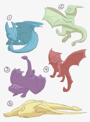 Cute Dragon Ych - Cartoon