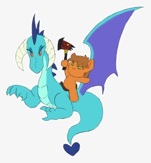 Sanyo2100, Chibi, Cute, Dragon, Earth Pony, Fire Axe, - Cartoon