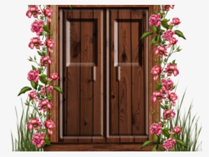 Door Clipart Wood Door - Двери Клипарт