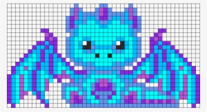 Cute Dragon Perler Bead Pattern / Bead Sprite