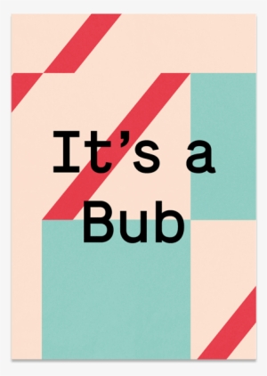 Greeting Card "it's - Design