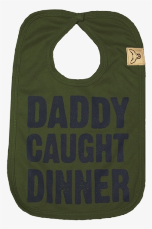 Daddy Caught Dinner™ Bib-olive - Active Tank