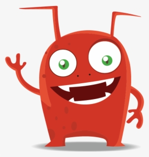 Pin Red Monster Clipart - Red Monster Png