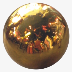 Gazing Ball 30cm Gold - Mexico