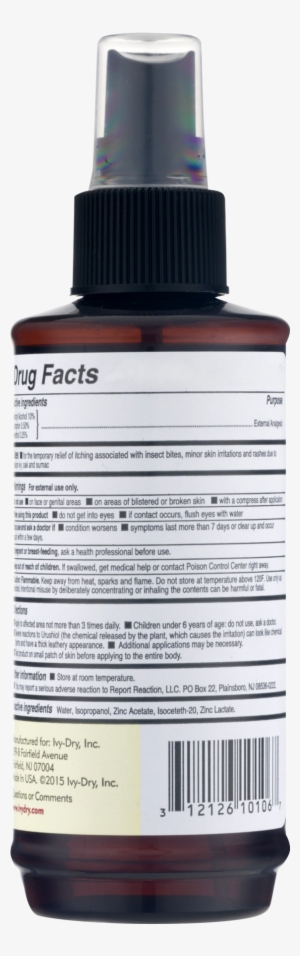 Ivy-dry Super Itch Relief Spray - 6 Fl Oz