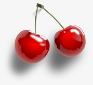 Hand Painted Cherry Vector - Cherry Transparent