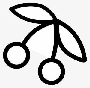 Cherry Clipart Black And White Free Clipart Image Image - Cherry Clipart Black And White Png