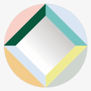 Round Square Mirror By Domestic - Circle