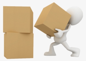 Home Mover Kit - Cardboard Boxes Cartoon