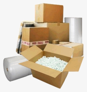 Moving Boxes, Packing Material, Moving Service - Packing Supplies Png