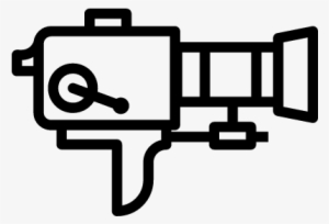 Vintage Video Camera Vector - Super 8 Camera Logo