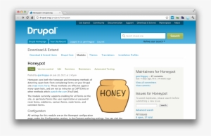 Honeypot Project Page On Drupal - Drupal 7