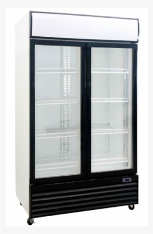 Kool Uf-800als Double Door Upright Chiller Sliding - Double Door Industrial Fridge