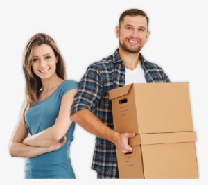 Cartersville, Ga - Woman Holding Boxes Png