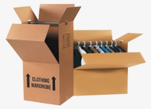 Blubox-it Wardrobe Boxes - Png Image Moving Wardrobe
