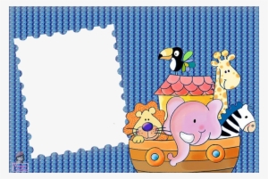 Molduras Para Fotos Em Png Arca De Noé - Dibujos Animados Del Arca De Noè