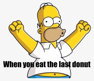Last Donut - Homer Simpson