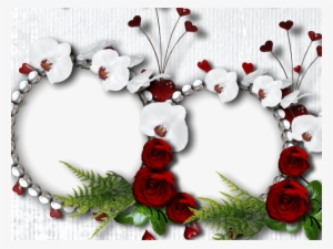 Molduras De Amor Para Varias Fotos - Rose Flower Photo Frame