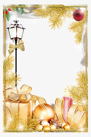 Christmas Card Background - Moldura Para Cartão De Natal