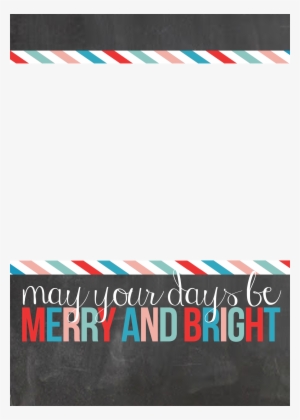 To Download Your Own Christmas Card Template, Click - Christmas Card Overlay Png