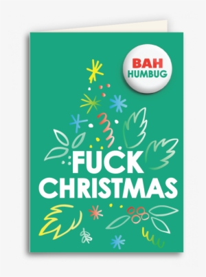 "fuck Christmas" Anti-christmas Card - Urban Attitude
