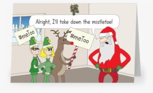 “elven Allegations” Christmas Card - Christmas Card #metoo