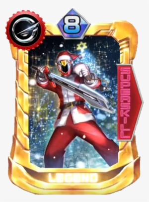 Go-on Red Christmas Card In Super Sentai Legend Wars