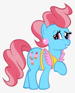 Cup Cake Vector - My Little Pony Mrs Cupcake