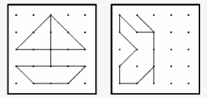 Dibujo De Unir Puntos Para Colorear - Triangle