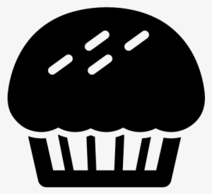 Cupcake Vector - Foods Silhouette