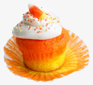 Halloween Cupcake Psd - Candy Corn Cupcakes