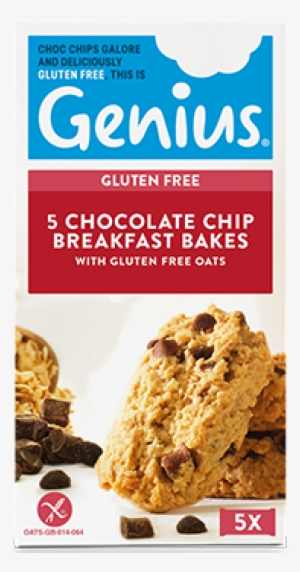 Chocolate Chip Breakfast Bakes 5 Pack - Genius Gluten Free White Rolls