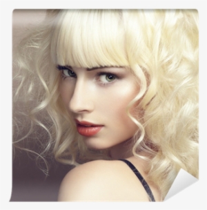 Portrait Of Beautiful Young Blonde Girl Wall Mural - Olaplex