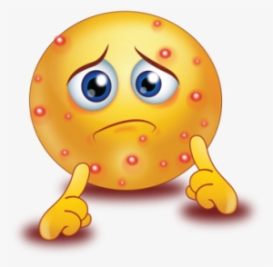 Teenage With Pimples - Emoticon With Pimple