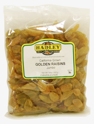 California Grown Jumbo Golden Raisins - Hadley Fruit Orchards