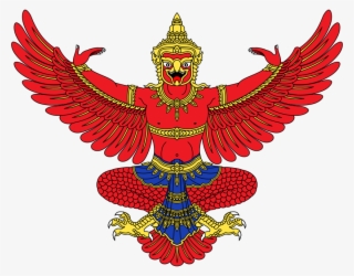 Garuda Emblem Of Thailand - Bandera Y Escudo De Tailandia