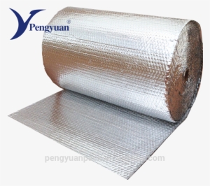 Metallic Foil With Packaging Plastic Bubble Wrap Laminated - Wood