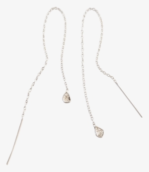Polki Diamond Chain Earrings - Earring