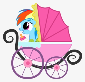 Cumill11, Baby, Baby Carriage, Baby Pony, Female, Filly, - Noble Eightfold Path Wheel