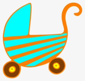 Baby Pram Clip Art - Clip Art