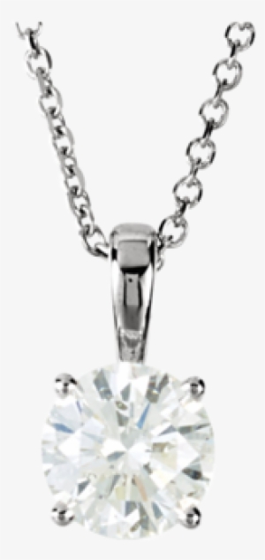 Solitaire Diamond Necklace